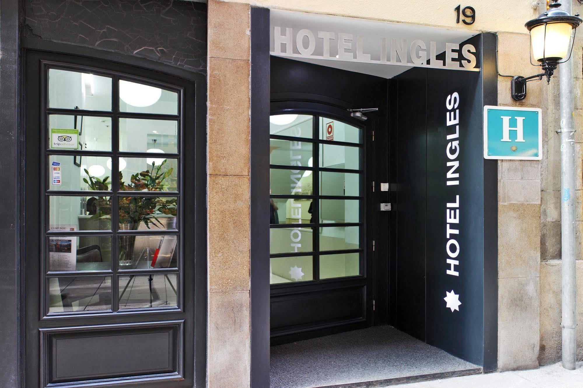 Hotel Ingles Barcelona Exteriér fotografie